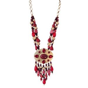 NEW NWT Chico's Limited Edition 35 Year Bold Anniversary Statement Necklace $119